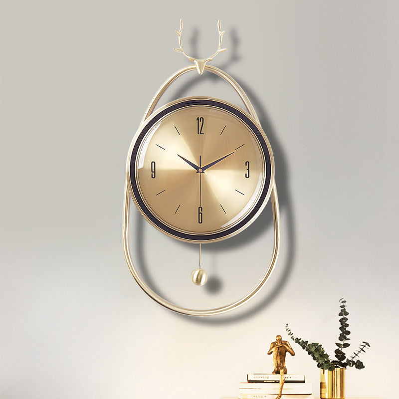LYXEN StagAura – Nordic Wall Clock