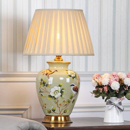 Lyxen TerraFold™ Ceramic Table Lamp