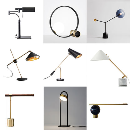 LYXEN™ Luno – Nordic Frosted Glass Table Lamp