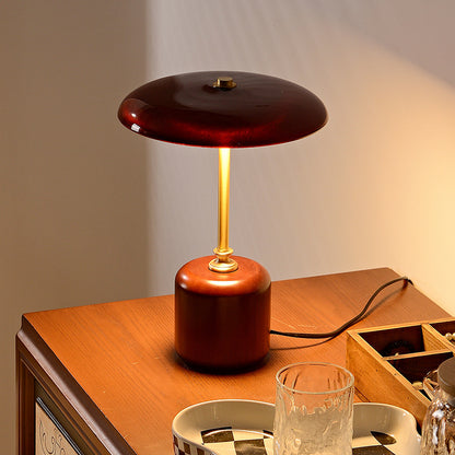 LYXEN™ Ardent – Brass & Glass Study Bedside Lamp