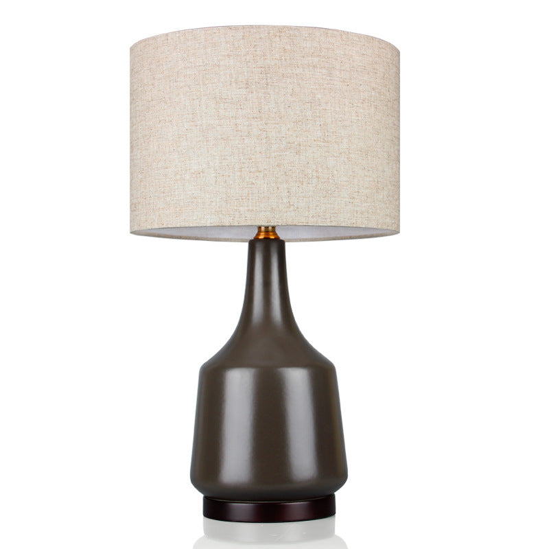 Lyxen NordCerra™ Matte Ceramic Bedside Lamp