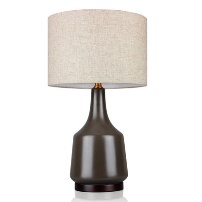 Lyxen NordCerra™ Matte Ceramic Bedside Lamp