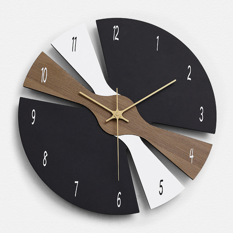 LYXEN™ NordicFlow Silent Wall Clock – Modern Minimalist Elegance