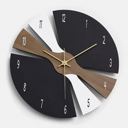 LYXEN™ NordicFlow Silent Wall Clock – Modern Minimalist Elegance