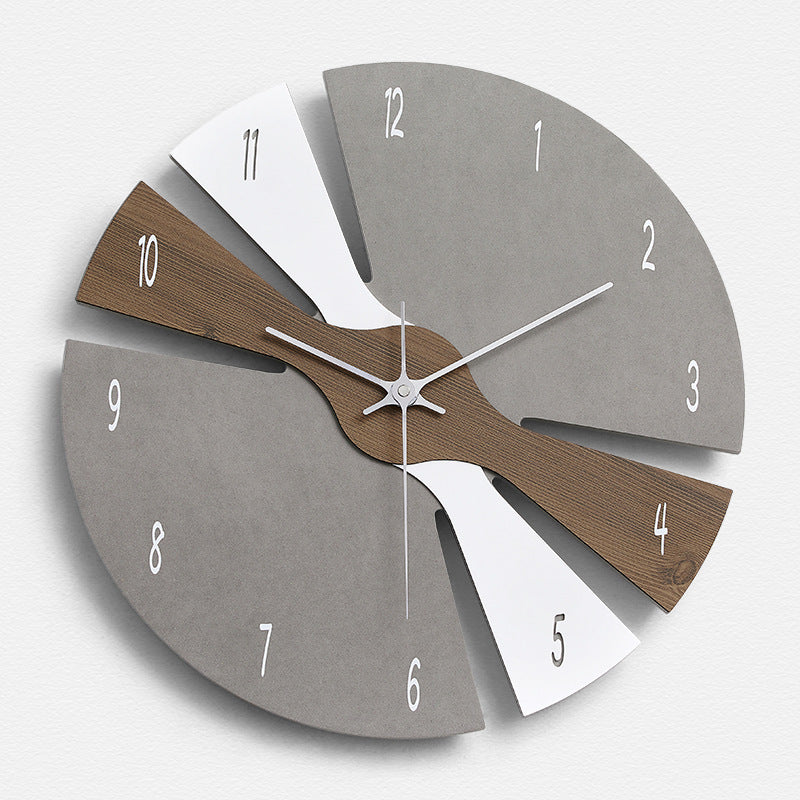 LYXEN™ NordicFlow Silent Wall Clock – Modern Minimalist Elegance