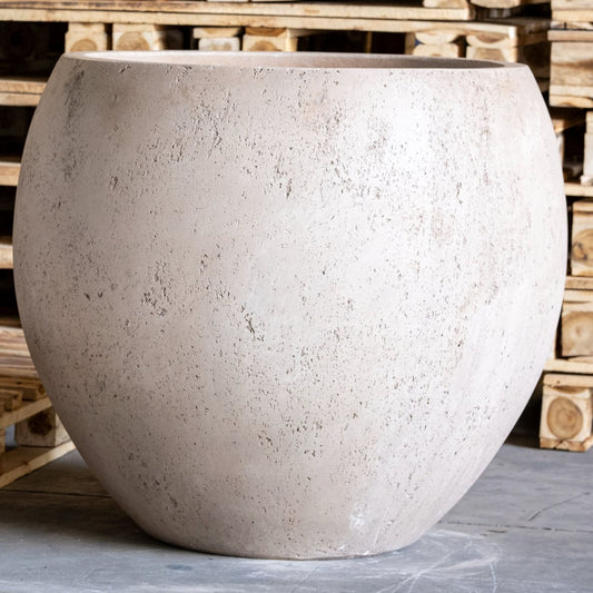 Lyxen™ Truffle Orb – Concrete Sphere Planter